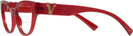 Cat Eye Transparent Red Versace 3282 Bifocal View #3