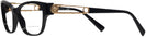 Cat Eye Black Versace 3288 Bifocal View #3