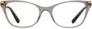 Cat Eye Transparent Grey Versace 3293 Single Vision Full Frame View #2