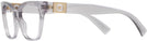 Cat Eye Transparent Grey Versace 3294 Progressive No-Lines View #3