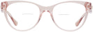 Cat Eye Transparent Pink Versace 3304 Bifocal View #2