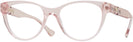 Cat Eye Transparent Pink Versace 3304 Computer Style Progressive View #1