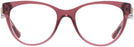 Cat Eye Transparent Red Versace 3304 Computer Style Progressive View #2