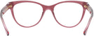 Cat Eye Transparent Red Versace 3304 Computer Style Progressive View #4