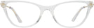 Cat Eye Crystal Versace 3309 Progressive No-Lines View #2