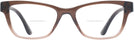 Cat Eye Brown Gradient Versace 3316 Bifocal View #2