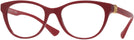 Cat Eye Parade Red Versace 3330 Computer Style Progressive View #1