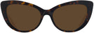 Cat Eye Havana Versace 4388 Progressive No Line Reading Sunglasses View #2