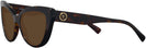 Cat Eye Havana Versace 4388 Progressive No Line Reading Sunglasses View #3