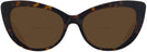Cat Eye Havana Versace 4388 Bifocal Reading Sunglasses View #2