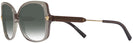 Oversized Trans Grey Versace 4390 Progressive No Line Reading Sunglasses with Gradient View #3