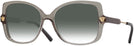Oversized Trans Grey Versace 4390 Progressive No Line Reading Sunglasses with Gradient View #1