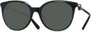 Oversized,Round Black Versace 4404 Progressive No Line Reading Sunglasses View #1
