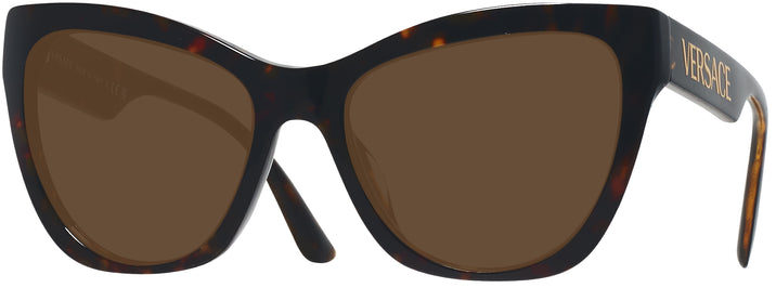 Cat Eye Havana Versace 4417U View #1