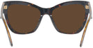 Cat Eye Havana Versace 4417U Progressive No Line Reading Sunglasses View #4