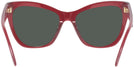 Cat Eye Transparent Red Versace 4417U Progressive No Line Reading Sunglasses View #4