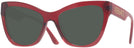 Cat Eye Transparent Red Versace 4417U Progressive No Line Reading Sunglasses View #1