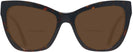 Cat Eye Havana Versace 4417U Bifocal Reading Sunglasses View #2