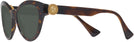 Cat Eye Havana/dark Grey Lens Versace 4435 View #3