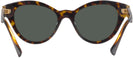 Cat Eye Havana/dark Grey Lens Versace 4435 View #4