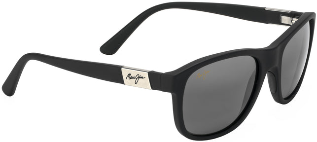  Black Matte Rubber/Grey Lens Maui Jim Wakea 745 View #1