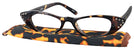 Cat Eye Tabby Tortoise Cat Crazy Luxe Single Vision Half Frame View #1