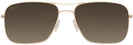 Rectangle Gold/hcl Lens Maui Jim Wiki Wiki 246 Bifocal Reading Sunglasses View #2