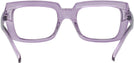 Oversized Purple Eye-Conic Single Vision Full Frame View #4