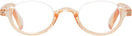 Rectangle Peach Eye-Full Single Vision Full Frame View #2