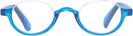 Rectangle Blue Eye-Full Single Vision Full Frame View #2