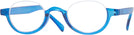 Rectangle Blue Eye-Full Single Vision Full Frame View #1