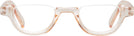  Champagne Crystal Suzy Q Single Vision Half Frame View #2