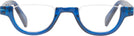  Dark Blue Suzy Q Single Vision Half Frame View #2