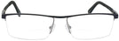 Rectangle Soft Black LZ-40 Bifocal View #2