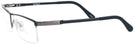 Rectangle Soft Black LZ-40 Bifocal View #3