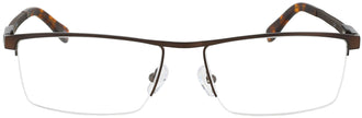 LZ-40 semi-rimless readers. color: Matte Copper