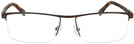 Rectangle Matte Copper LZ-40 Bifocal View #2