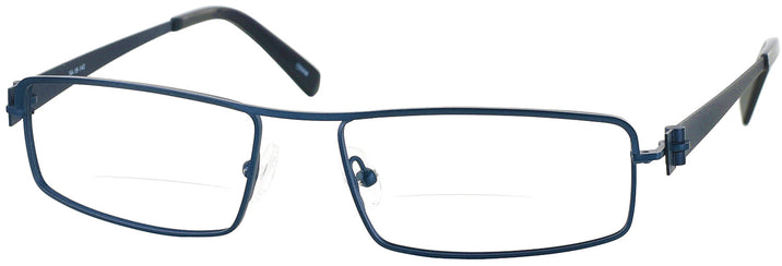  Matte Blue LZ-42 Titanium Bifocal View #1