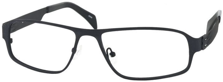 Rectangle Matte Black LZ-43 Titanium Progressive No Line Bifocal View #1