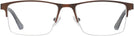 Rectangle Bronze LZ-47 Progressive No-Lines View #2