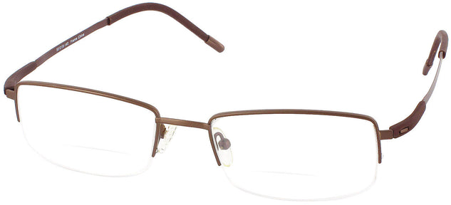  Matte Brown Titanium VI Bifocal View #1