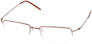 Rectangle Brown Titanium V Bifocal View #1