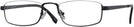 Rectangle Matte Black Titanium XV-L Single Vision Half Frame View #1